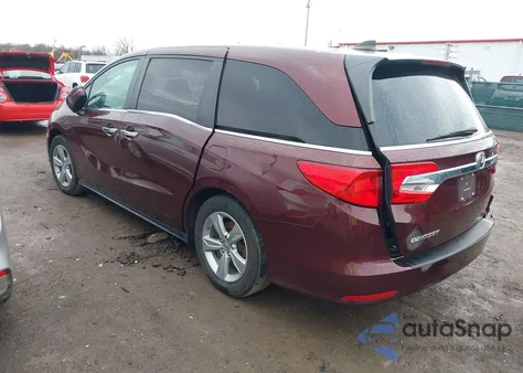 2019 Honda Odyssey Ex-L z USA, uszkodzony, nr VIN 5FNRL6H73KB083690